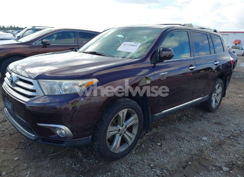 Photo 2 of 2011 Toyota Highlander LIMITED V6 (VIN 5TDDK3EH3BS050077)