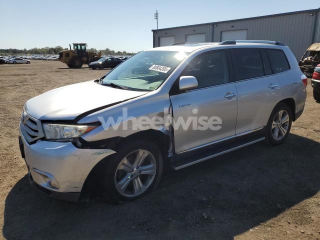 2013 TOYOTA HIGHLANDER LIMITED (VIN 5TDDK3EH3DS217931) main photo