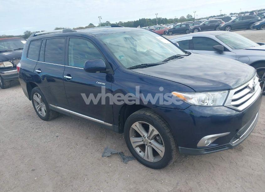 2012 Toyota Highlander LIMITED V6 (VIN 5TDDK3EH4CS093375) main photo