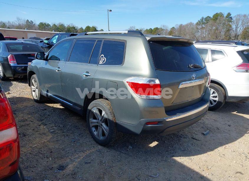 Photo 3 of 2012 Toyota Highlander LIMITED V6 (VIN 5TDDK3EH4CS122227)