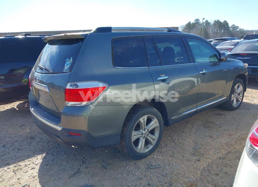 Photo 4 of 2012 Toyota Highlander LIMITED V6 (VIN 5TDDK3EH4CS122227)