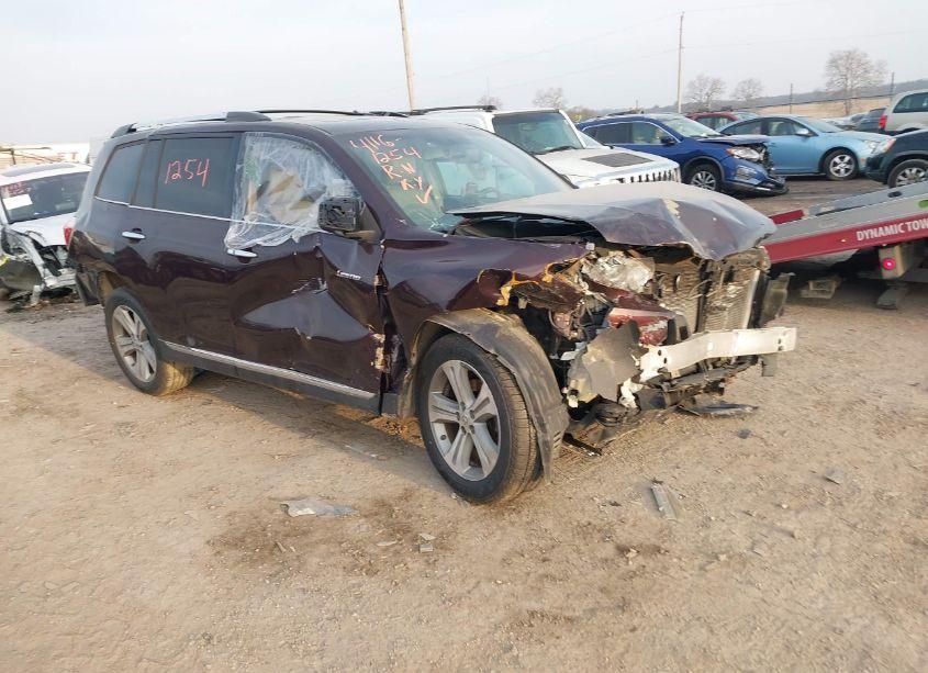 2013 Toyota Highlander LIMITED V6 (VIN 5TDDK3EH4DS184101) main photo