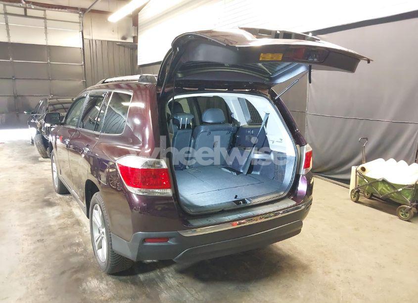Photo 3 of 2012 Toyota Highlander LIMITED V6 (VIN 5TDDK3EH5CS161442)