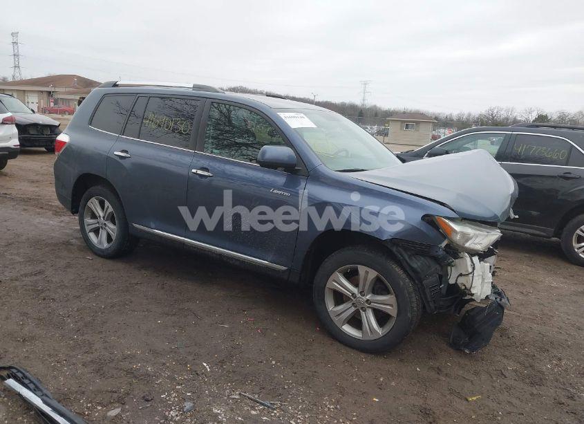 2013 Toyota Highlander LIMITED V6 (VIN 5TDDK3EH5DS190926) main photo