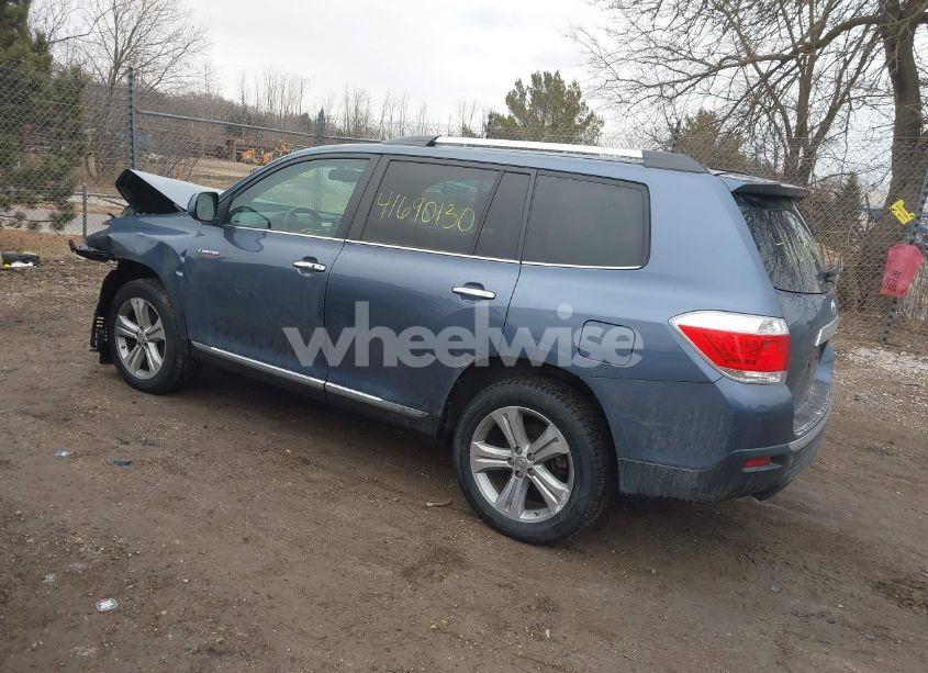 Photo 3 of 2013 Toyota Highlander LIMITED V6 (VIN 5TDDK3EH5DS190926)