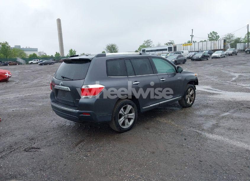Photo 4 of 2012 Toyota Highlander LIMITED V6 (VIN 5TDDK3EH6CS107339)