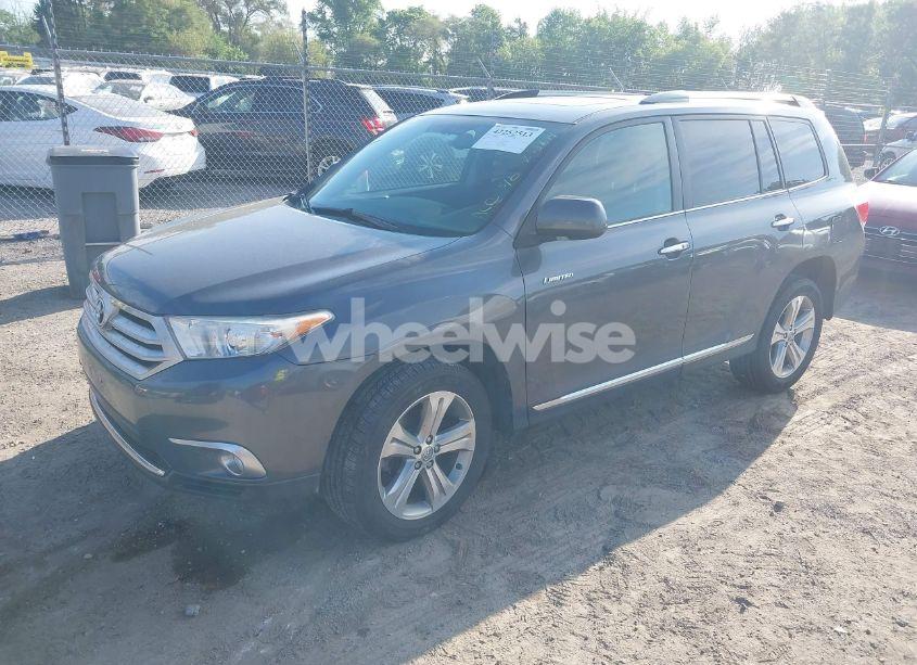 Photo 2 of 2011 Toyota Highlander LIMITED V6 (VIN 5TDDK3EH7BS068694)