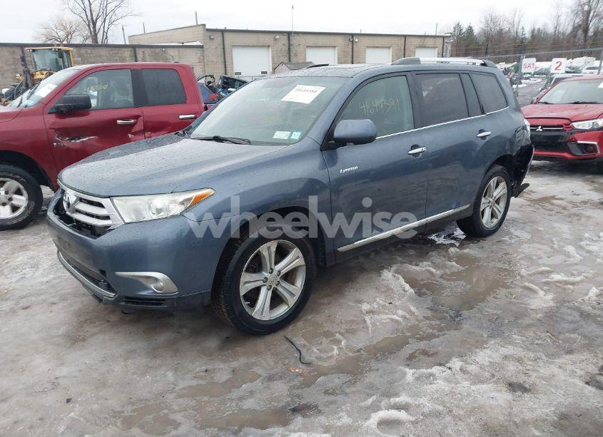 Photo 2 of 2012 Toyota Highlander LIMITED V6 (VIN 5TDDK3EH9CS161654)