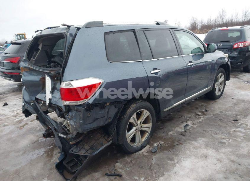 Photo 4 of 2012 Toyota Highlander LIMITED V6 (VIN 5TDDK3EH9CS161654)