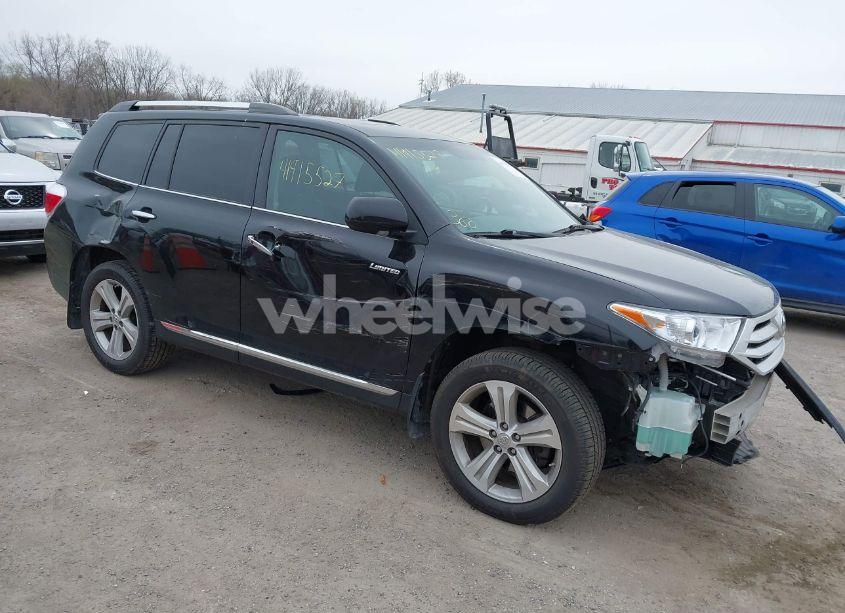 2013 Toyota Highlander LIMITED V6 (VIN 5TDDK3EH9DS236175) main photo