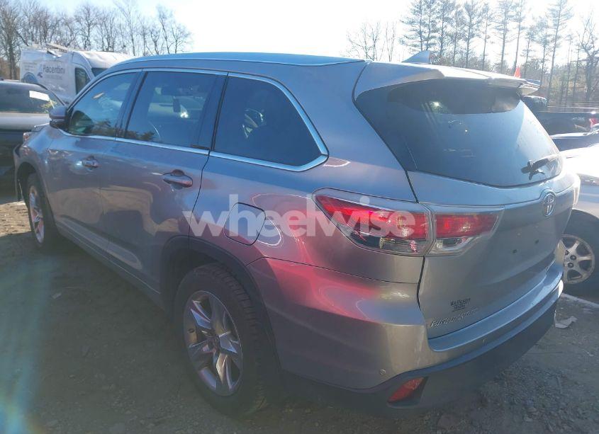 Photo 3 of 2014 Toyota Highlander LIMITED PLATINUM V6 (VIN 5TDDKRFH0ES029516)