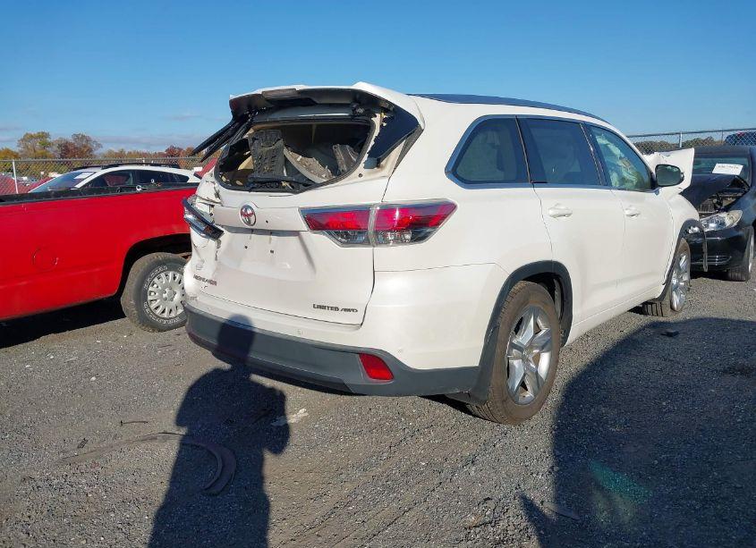 Photo 4 of 2014 Toyota Highlander LIMITED V6 (VIN 5TDDKRFH0ES066646)