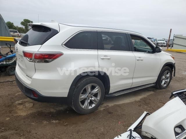 Photo 3 of 2015 TOYOTA HIGHLANDER LIMITED (VIN 5TDDKRFH0FS166425)