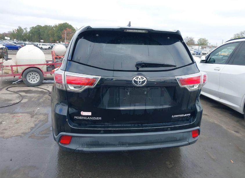 Photo 16 of 2015 Toyota Highlander LIMITED PLATINUM V6 (VIN 5TDDKRFH0FS166764)