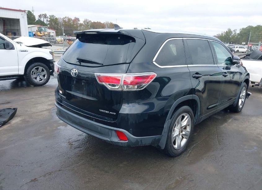 Photo 4 of 2015 Toyota Highlander LIMITED PLATINUM V6 (VIN 5TDDKRFH0FS166764)
