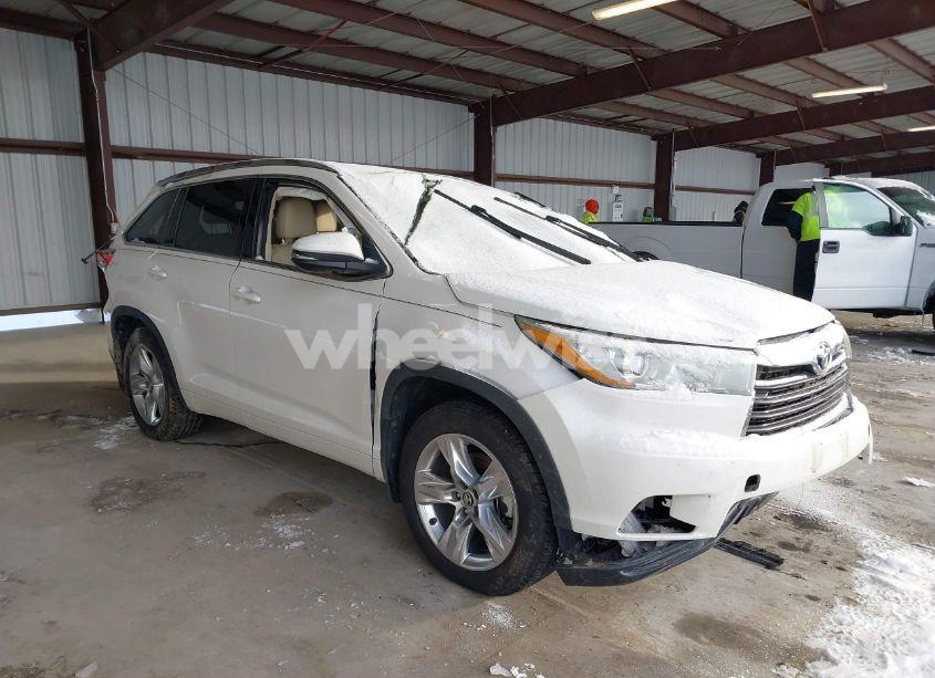 2016 Toyota Highlander LIMITED V6 (VIN 5TDDKRFH0GS242419) main photo