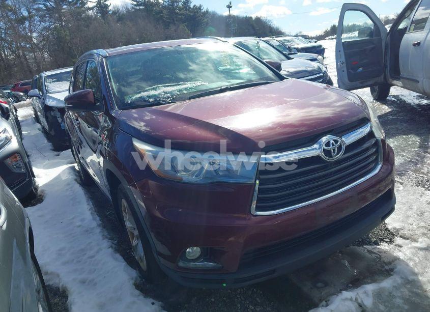 2014 Toyota Highlander LIMITED V6 (VIN 5TDDKRFH1ES012322) main photo