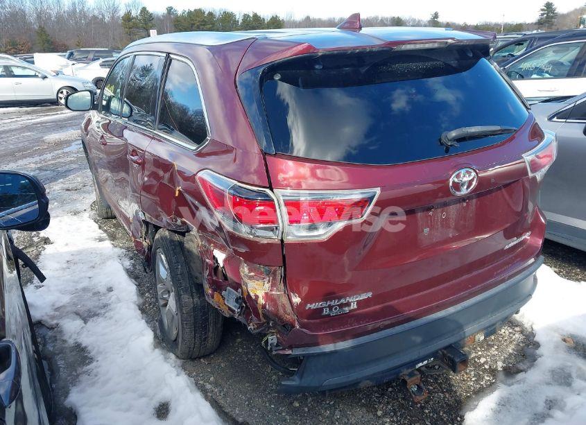 Photo 3 of 2014 Toyota Highlander LIMITED V6 (VIN 5TDDKRFH1ES012322)