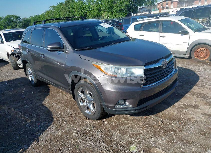 2016 Toyota Highlander LIMITED V6 (VIN 5TDDKRFH1GS250755) main photo