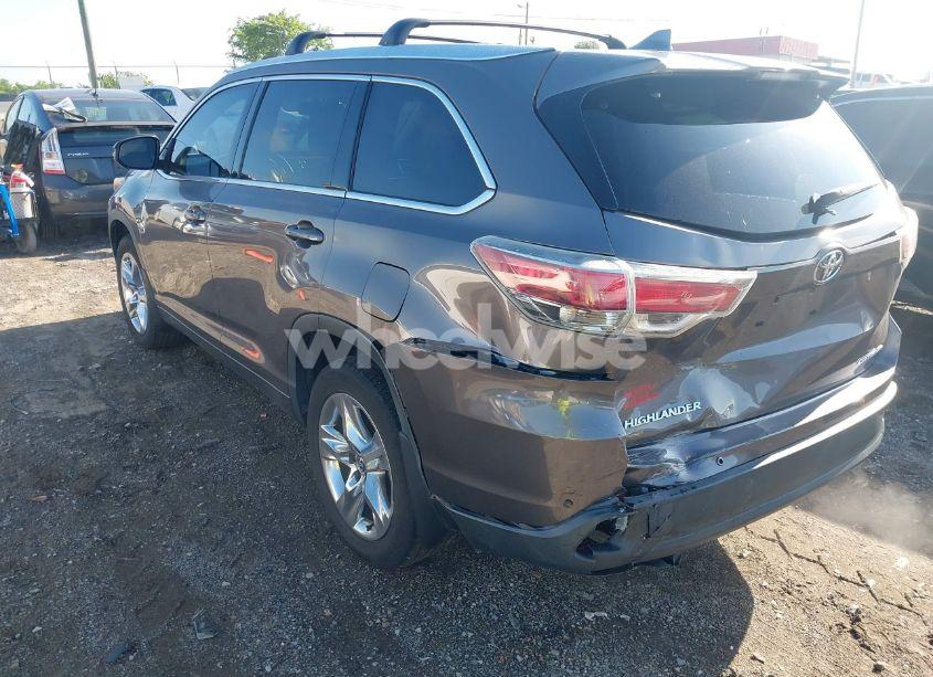 Photo 3 of 2016 Toyota Highlander LIMITED V6 (VIN 5TDDKRFH1GS250755)