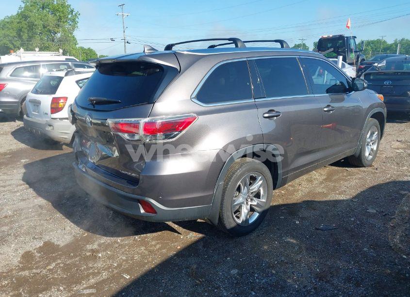 Photo 4 of 2016 Toyota Highlander LIMITED V6 (VIN 5TDDKRFH1GS250755)