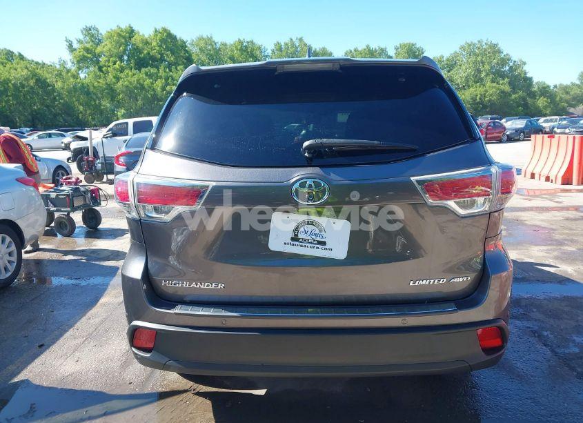 Photo 17 of 2016 Toyota Highlander LIMITED PLATINUM V6 (VIN 5TDDKRFH1GS294383)