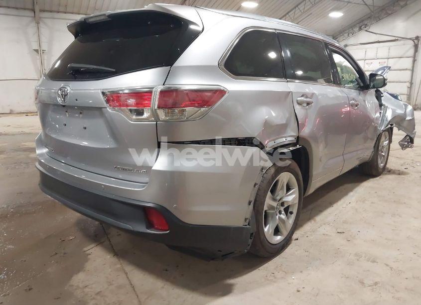 Photo 4 of 2016 Toyota Highlander LIMITED V6 (VIN 5TDDKRFH1GS332436)