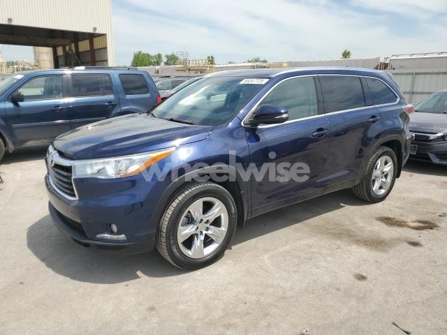 Photo 6 of 2015 TOYOTA HIGHLANDER LIMITED (VIN 5TDDKRFH2FS118148)