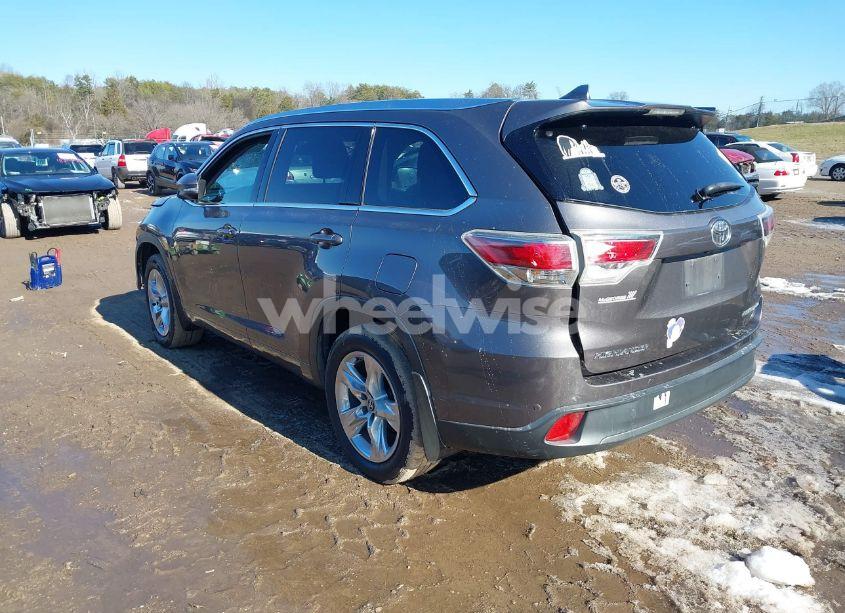 Photo 3 of 2016 Toyota Highlander LIMITED V6 (VIN 5TDDKRFH2GS246780)