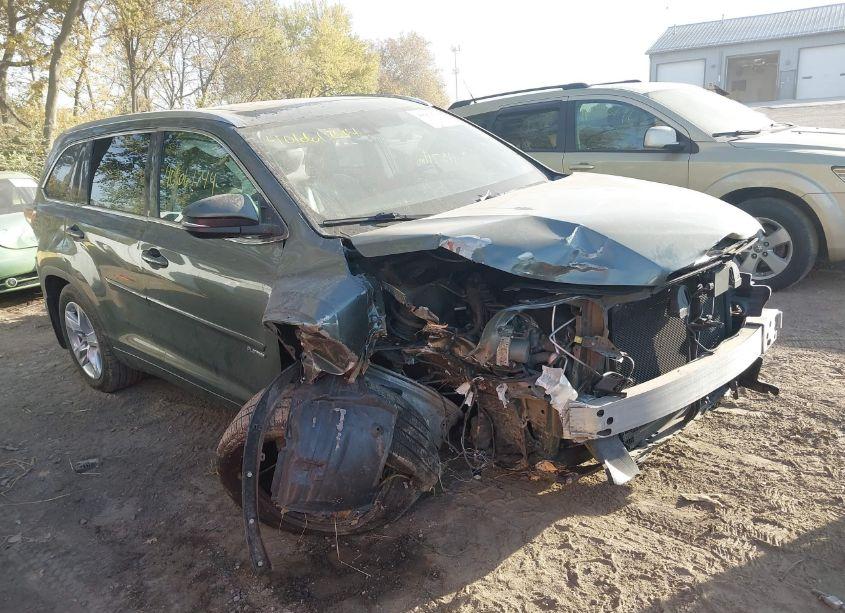 2016 Toyota Highlander LIMITED PLATINUM V6 (VIN 5TDDKRFH3GS303763) main photo