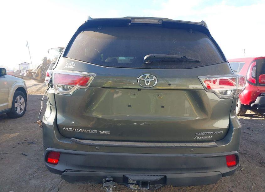 Photo 17 of 2016 Toyota Highlander LIMITED PLATINUM V6 (VIN 5TDDKRFH3GS303763)