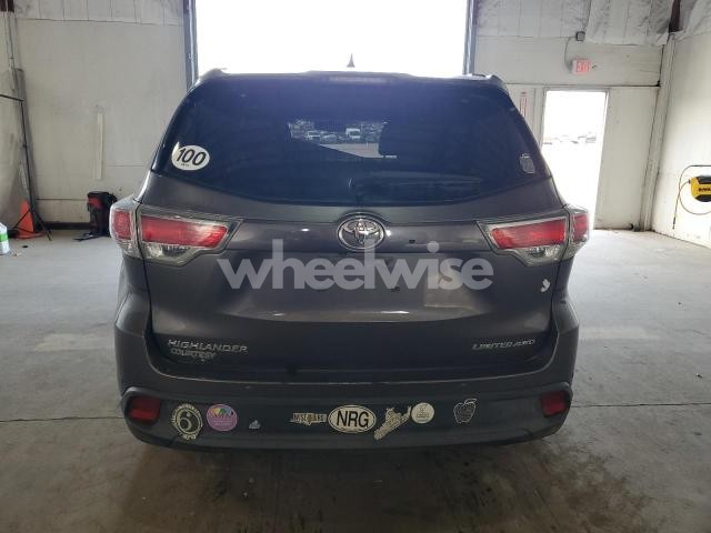 Photo 11 of 2014 TOYOTA HIGHLANDER LIMITED (VIN 5TDDKRFH4ES007843)