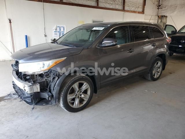 Photo 12 of 2014 TOYOTA HIGHLANDER LIMITED (VIN 5TDDKRFH4ES007843)