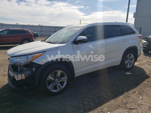 Photo 2 of 2014 TOYOTA HIGHLANDER LIMITED (VIN 5TDDKRFH4ES024884)