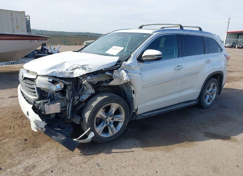 Photo 2 of 2015 Toyota Highlander LIMITED (VIN 5TDDKRFH4FS126946)