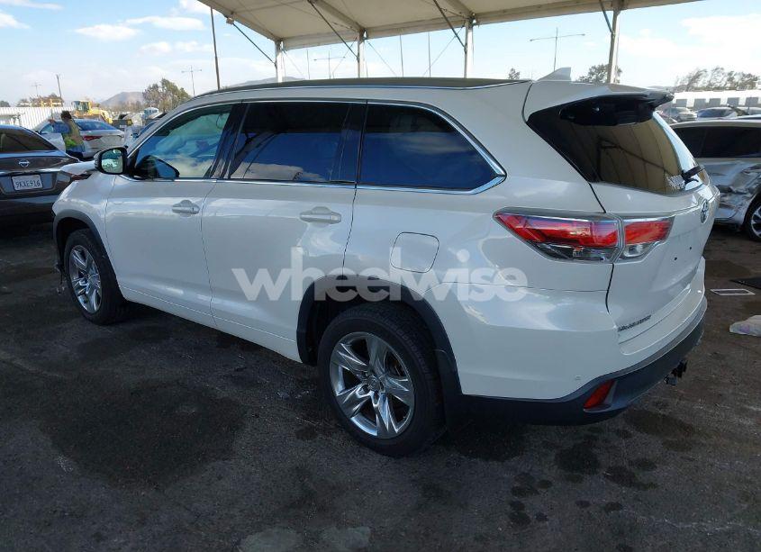 Photo 3 of 2015 Toyota Highlander LIMITED PLATINUM V6 (VIN 5TDDKRFH4FS151796)