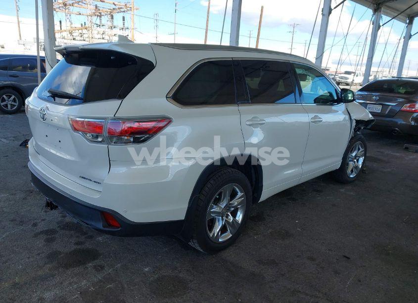 Photo 4 of 2015 Toyota Highlander LIMITED PLATINUM V6 (VIN 5TDDKRFH4FS151796)