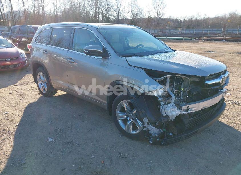 2014 Toyota Highlander LIMITED PLATINUM V6 (VIN 5TDDKRFH5ES038678) main photo