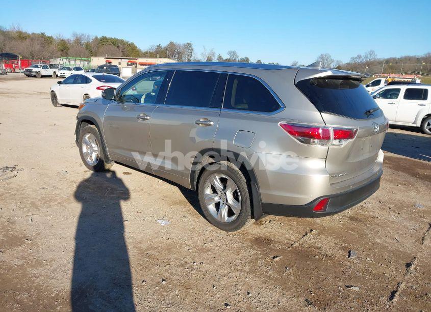 Photo 3 of 2014 Toyota Highlander LIMITED PLATINUM V6 (VIN 5TDDKRFH5ES038678)