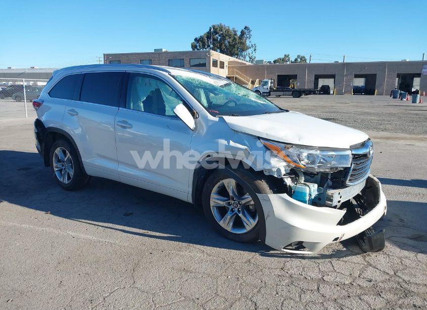 2016 Toyota Highlander LIMITED V6 (VIN 5TDDKRFH5GS259488) main photo