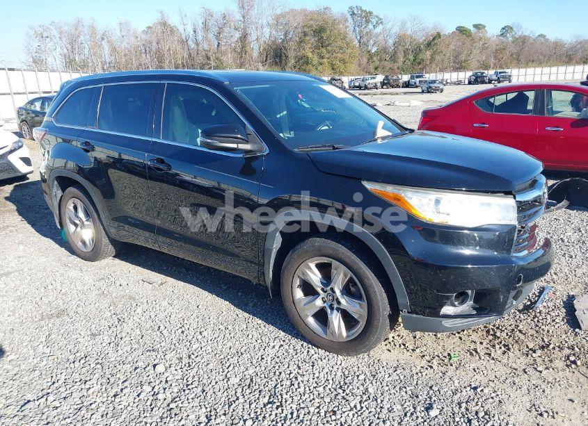 2016 Toyota Highlander LIMITED V6 (VIN 5TDDKRFH5GS292507) main photo