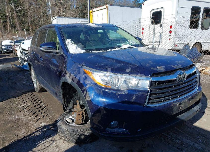 2016 Toyota Highlander LIMITED V6 (VIN 5TDDKRFH5GS306003) main photo