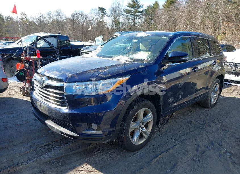 Photo 2 of 2016 Toyota Highlander LIMITED V6 (VIN 5TDDKRFH5GS306003)