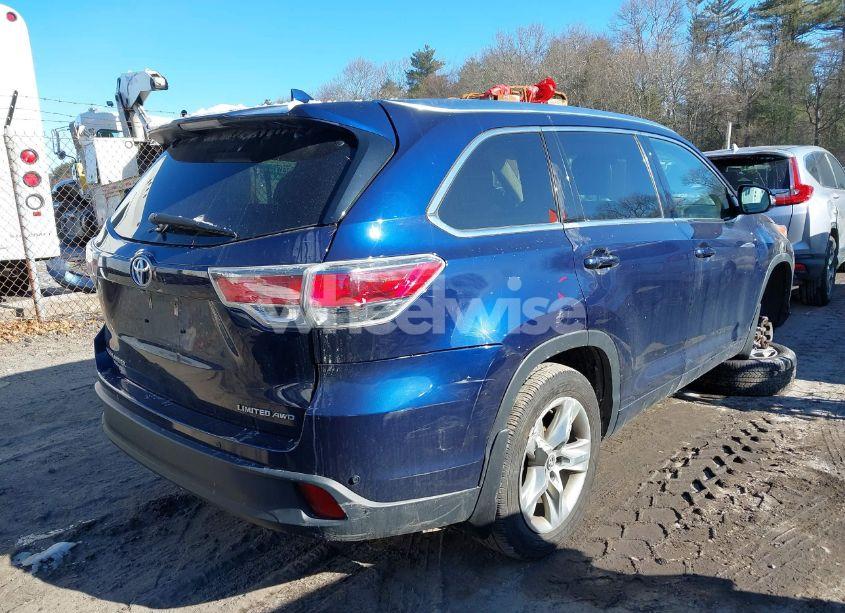 Photo 4 of 2016 Toyota Highlander LIMITED V6 (VIN 5TDDKRFH5GS306003)