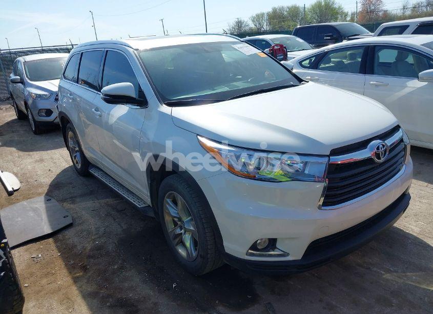 2016 Toyota Highlander LIMITED V6 (VIN 5TDDKRFH5GS337705) main photo