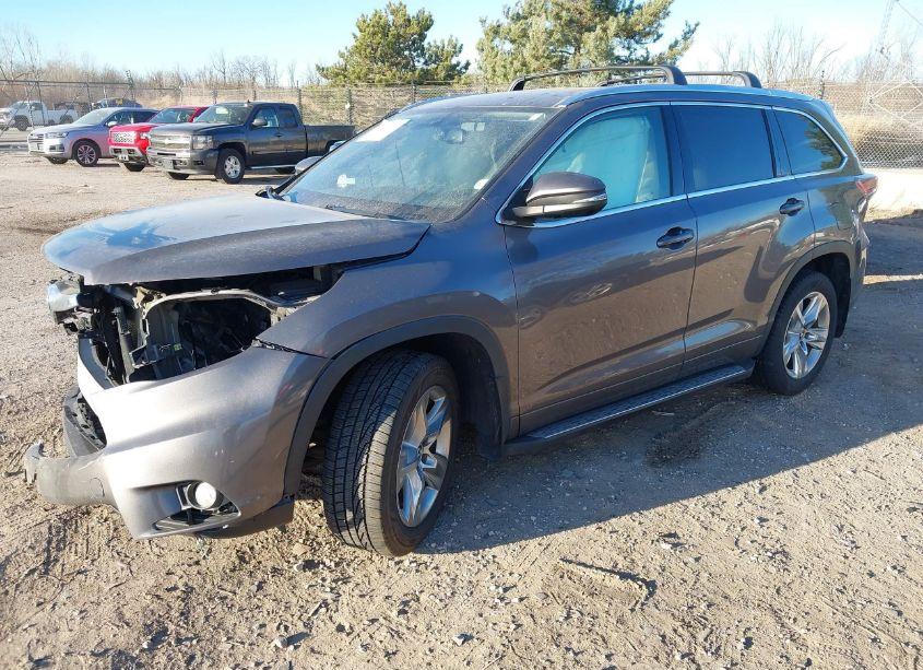Photo 2 of 2016 Toyota Highlander LIMITED V6 (VIN 5TDDKRFH5GS337817)