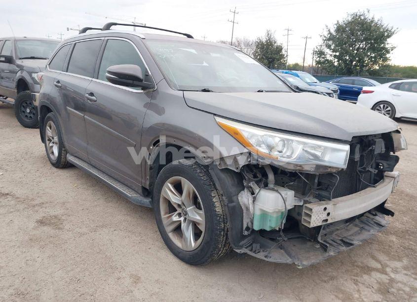 2016 Toyota Highlander LIMITED PLATINUM V6 (VIN 5TDDKRFH6GS238603) main photo