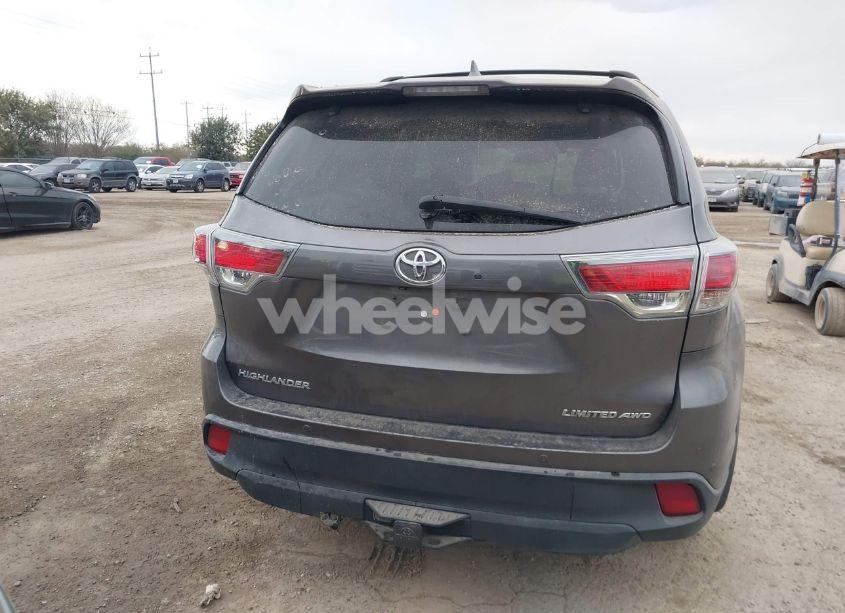 Photo 17 of 2016 Toyota Highlander LIMITED PLATINUM V6 (VIN 5TDDKRFH6GS238603)
