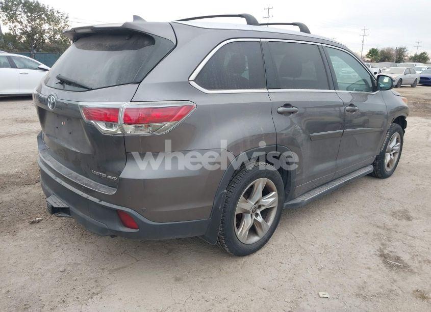 Photo 4 of 2016 Toyota Highlander LIMITED PLATINUM V6 (VIN 5TDDKRFH6GS238603)