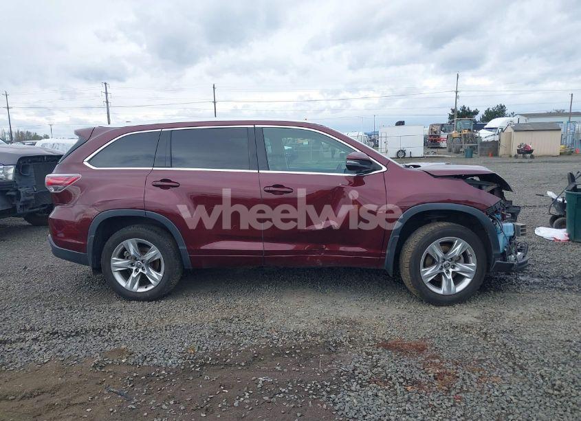 Photo 13 of 2016 Toyota Highlander LIMITED PLATINUM V6 (VIN 5TDDKRFH6GS269107)